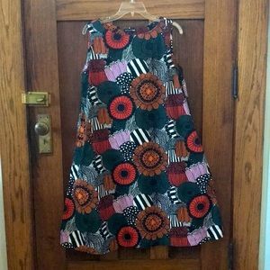 Marimekko x Uniqlo floral dress with pockets